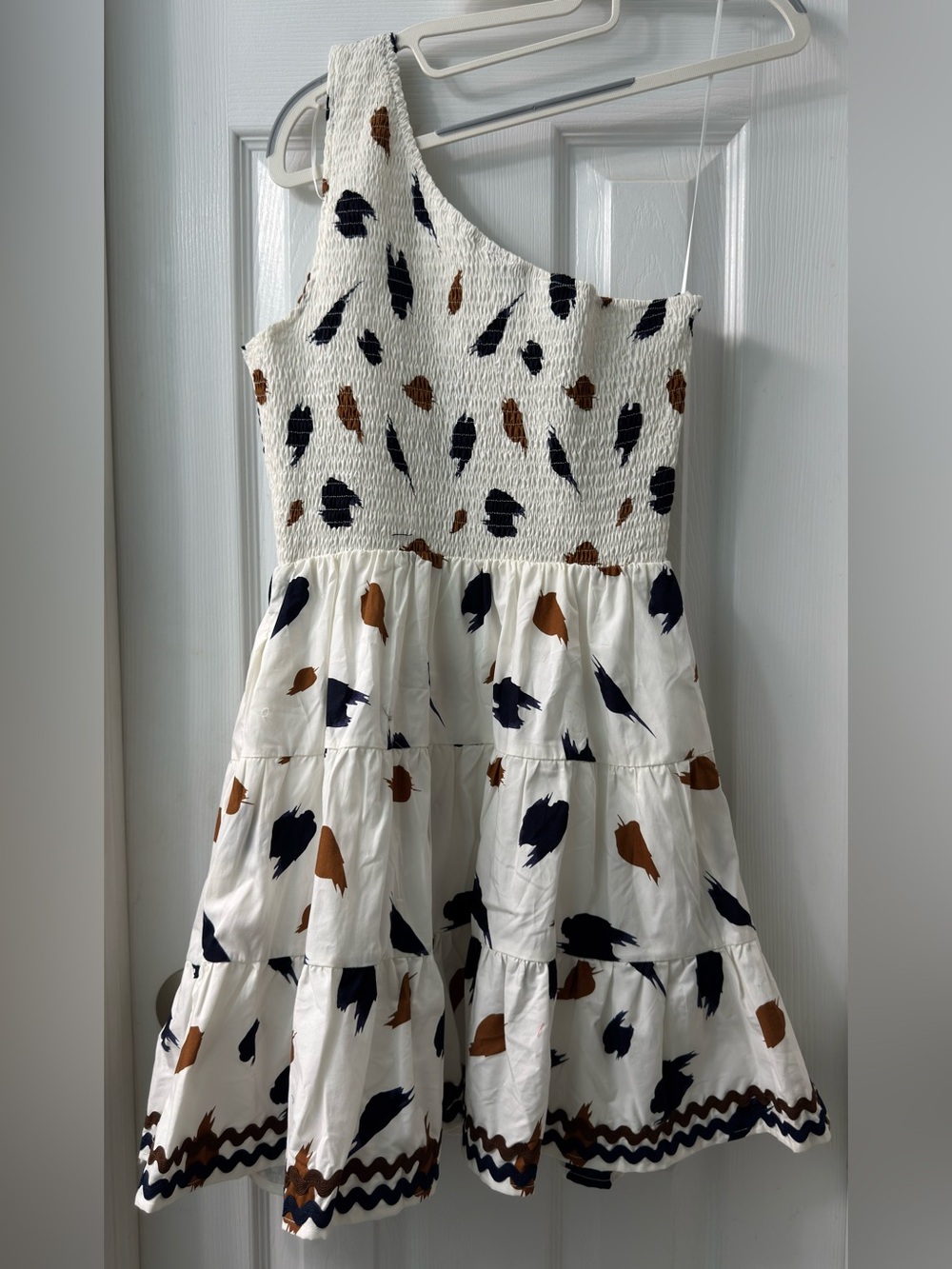 Sugarlips Devania Brush Remi One Shoulder Mini Dress - XS - Picture 4 of 5